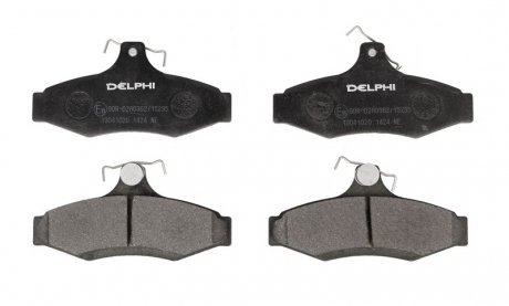 Тормозные колодки, дисковые Delphi LP1424