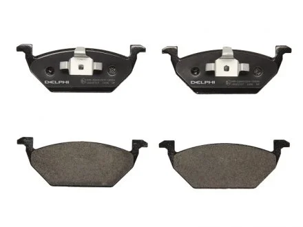 Гальмівні колодки дискові AUDI/SEAT/SKODA/VW A1/A3/Ibiza/Leon/Fabia/Octavia/Polo "F "96>> Delphi LP1436