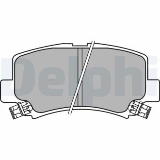 Гальмівні колодки дискові SUZUKI Wagon R+ "F "97-00 Delphi LP1439
