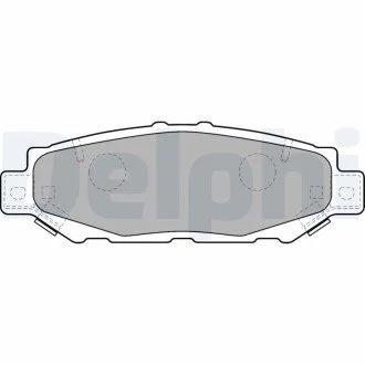 Гальмівні(тормозні) колодки Delphi LP1508