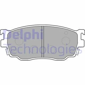 Тормозные колодки, дисковые Delphi LP1527