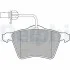 Тормозные колодки дисковые VW T4 "F "90-03 LP1529