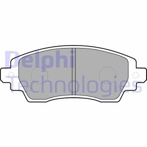 Тормозные колодки, дисковые Delphi LP1560 (фото 1)