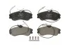 Тормозные колодки, дисковые LP1607