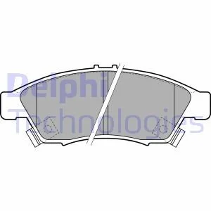 Тормозные колодки, дисковые Delphi LP1739