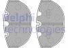 Гальмівні колодки дискові BMW 7(E65)/X5(E53) "F "01-09 LP1798