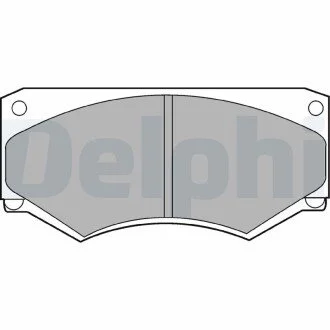 Гальмівні(тормозні) колодки Delphi LP180