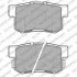 Гальмівні колодки дискові HONDA Accord/CR-V/FR-V "R "04>> Delphi LP1972 (фото 2)