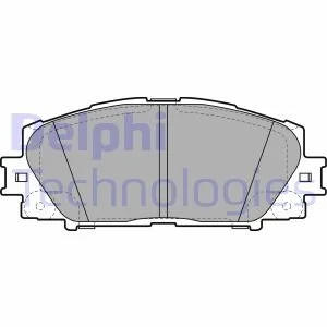 Тормозные колодки, дисковые Delphi LP2006