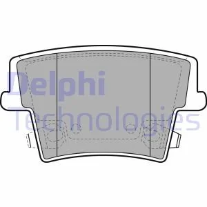 Тормозные колодки, дисковые Delphi LP2035