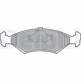Тормозные колодки Delphi LP204