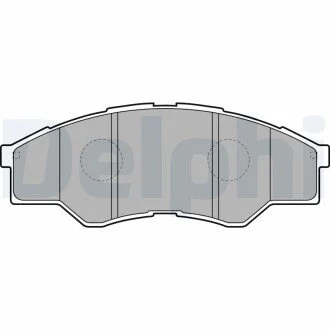 Гальмівні колодки, дискові Delphi LP2060