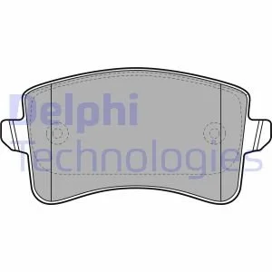Тормозные колодки, дисковые Delphi LP2106