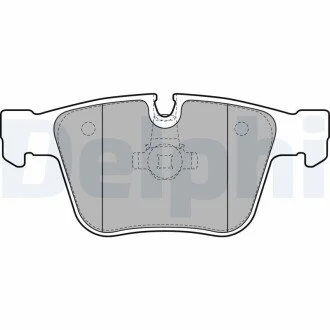 Тормозные колодки дисковые MERCEDES S(W220)/CL(C216) "R "01>> Delphi LP2115
