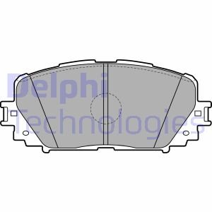 Тормозные колодки, дисковые Delphi LP2123 (фото 1)