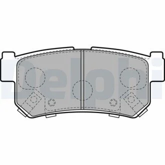 Гальмiвнi колодки дисковi Delphi LP2127