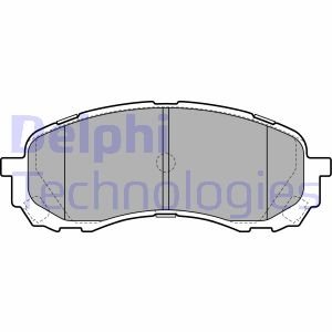 Тормозные колодки, дисковые Delphi LP2128 (фото 1)