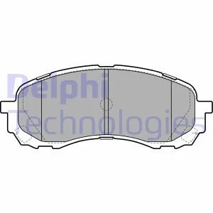Тормозные колодки, дисковые Delphi LP2128