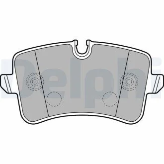 Тормозные колодки, дисковые Delphi LP2226