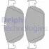 Тормозные колодки, дисковые Delphi LP2239 (фото 1)