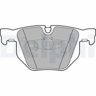 Гальмівні колодки дискові BMW 3(E90)/X1(E84) "R "05>> Delphi LP2256