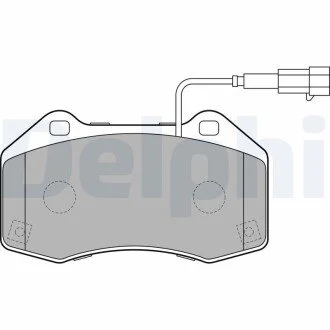 Гальмівні колодки, дискове гальмо (набір) Delphi LP2280