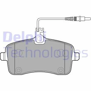Тормозные колодки, дисковые Delphi LP2282