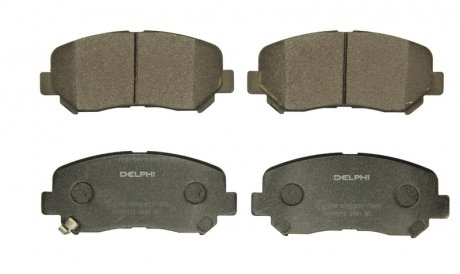 Гальмiвнi колодки дисковi Delphi LP2481