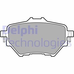 Тормозные колодки, дисковые Delphi LP2505 (фото 1)
