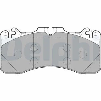 Гальмівні колодки, дискові Delphi LP2760