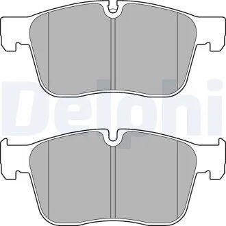 Комплект гальмівних колодок передн, JAGUAR F-PACE, I-PACE, XE, XF II, XF SPORTBRAKE, LAND ROVER RANGE ROVER VELAR 2.0-Electric 03.15- Delphi LP3187