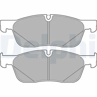 Комплект гальмівних колодок передн, JAGUAR F-PACE, XE, XF II, XF SPORTBRAKE, LAND ROVER RANGE ROVER VELAR 2.0-3.0H 03.15- Delphi LP3188