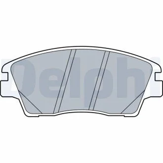 Гальмівні колодки, дискові Delphi LP3519