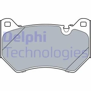Гальмівні колодки, дискові Delphi LP3529