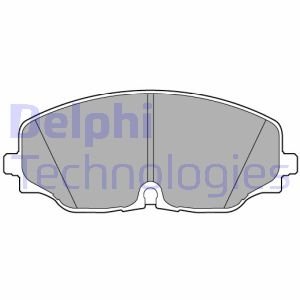 Тормозные колодки, дисковые Delphi LP3543 (фото 1)