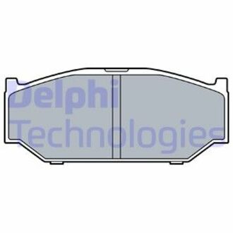 Гальмівні колодки, дискові Delphi LP3544