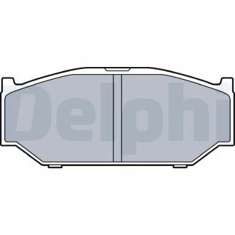 Гальмівні колодки, дискові Delphi LP3544