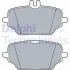 Тормозные колодки, дисковые LP3572