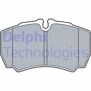 Тормозные колодки, дисковые Delphi LP3573