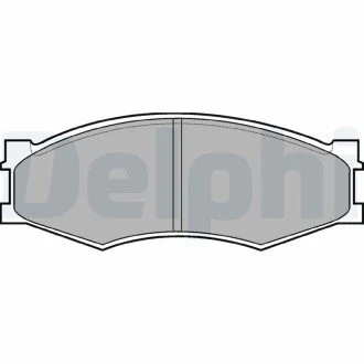 Гальмівні(тормозні) колодки Delphi LP358