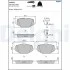 Тормозные колодки, дисковые LP3622