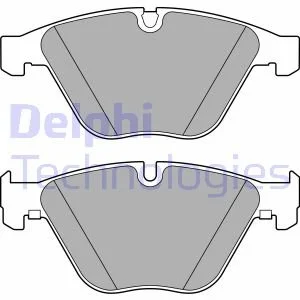 Тормозные колодки, дисковые Delphi LP3630