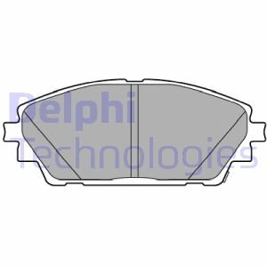 Тормозные колодки, дисковые Delphi LP3633 (фото 1)