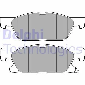 Тормозные колодки, дисковые Delphi LP3643