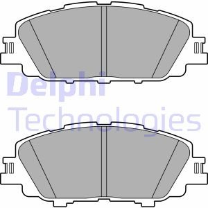 Тормозные колодки, дисковые Delphi LP3647 (фото 1)