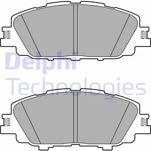 Тормозные колодки, дисковые Delphi LP3647