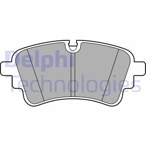 Тормозные колодки, дисковые Delphi LP3670