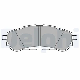 Гальмівні колодки, дискові Delphi LP3707