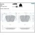 Klocki ham. C300,S350,S400,S450 LP3722