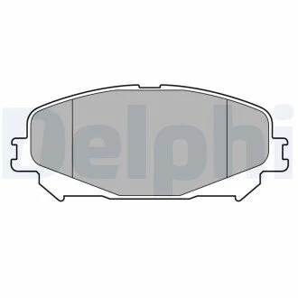 Гальмівні колодки, дискові Delphi LP3734